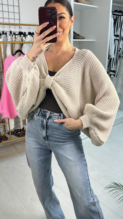 Malia Knot Detail Versatile Jumper