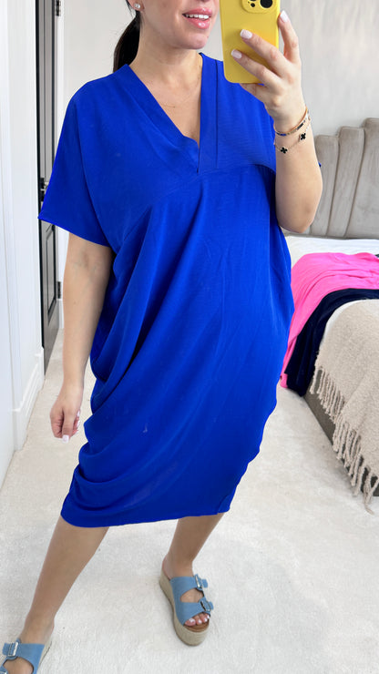Joy V Neck Oversized Dress