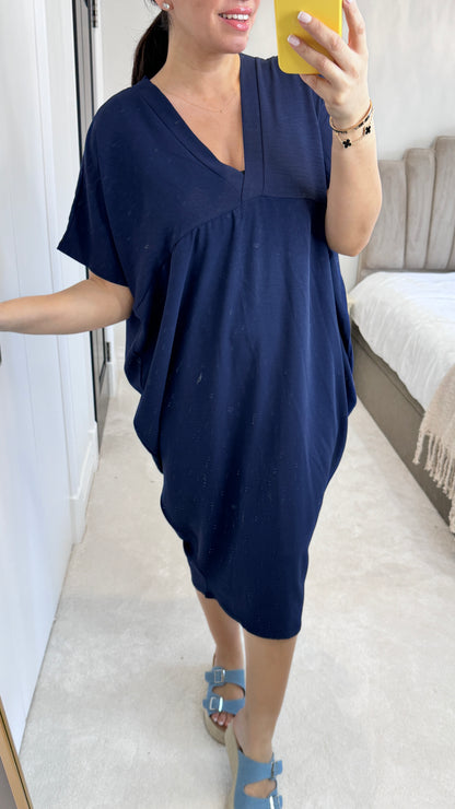 Joy V Neck Oversized Dress