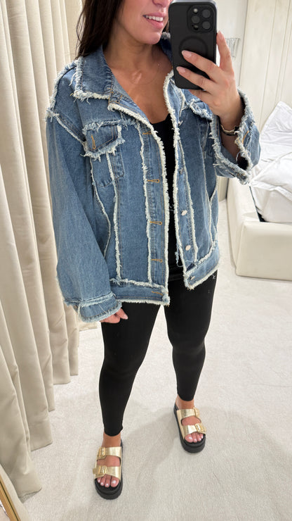 Freya Fray Edge Denim Jacket