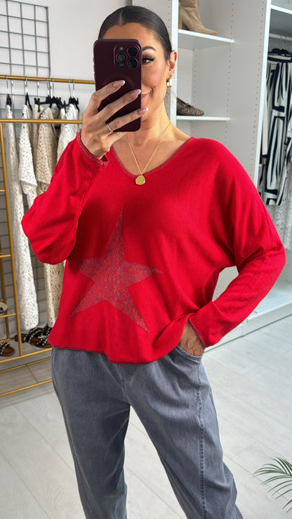 Clarin Lurex Star Fine Knit