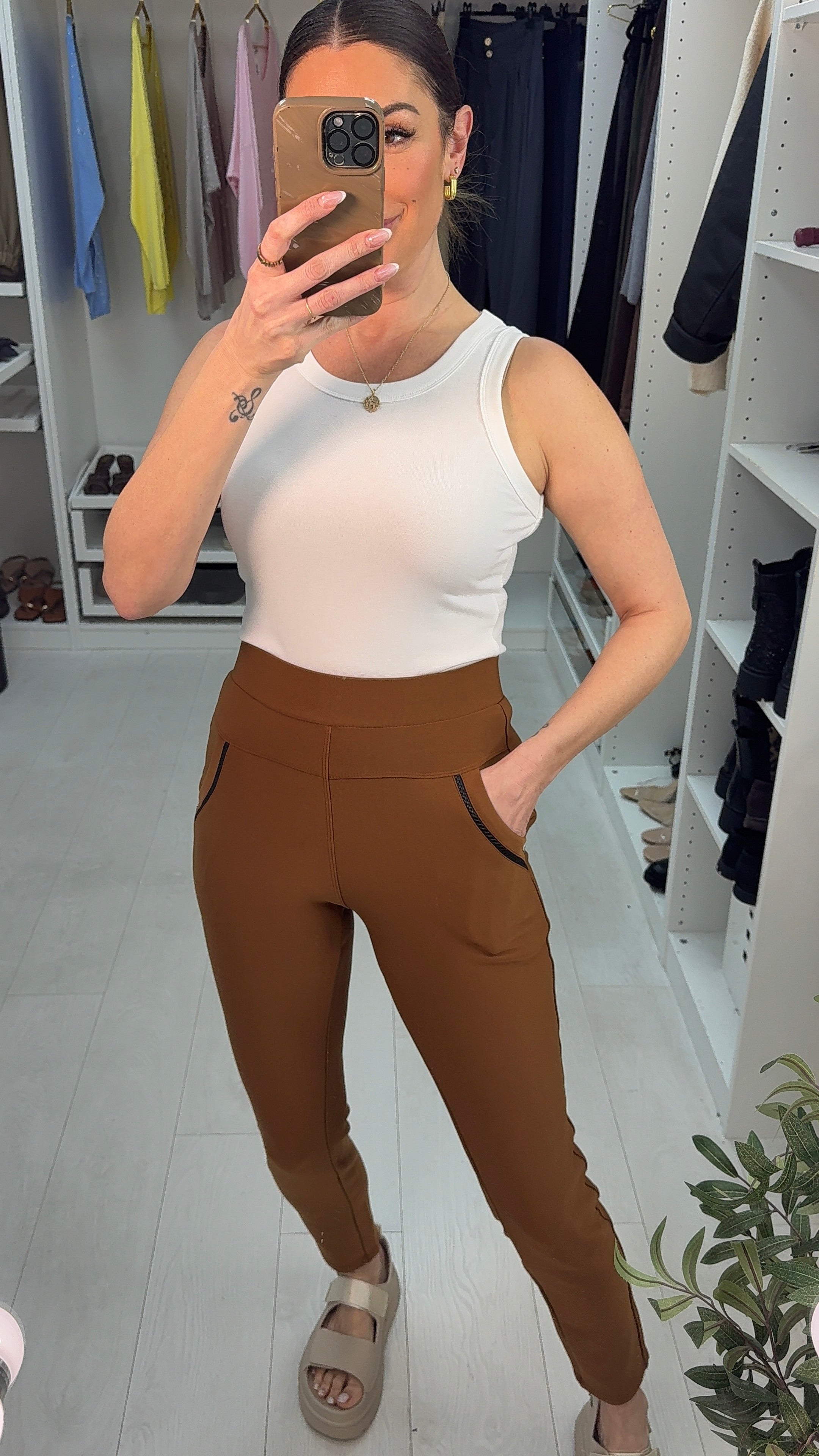 Hatty Super Stretch Scuba Leggings