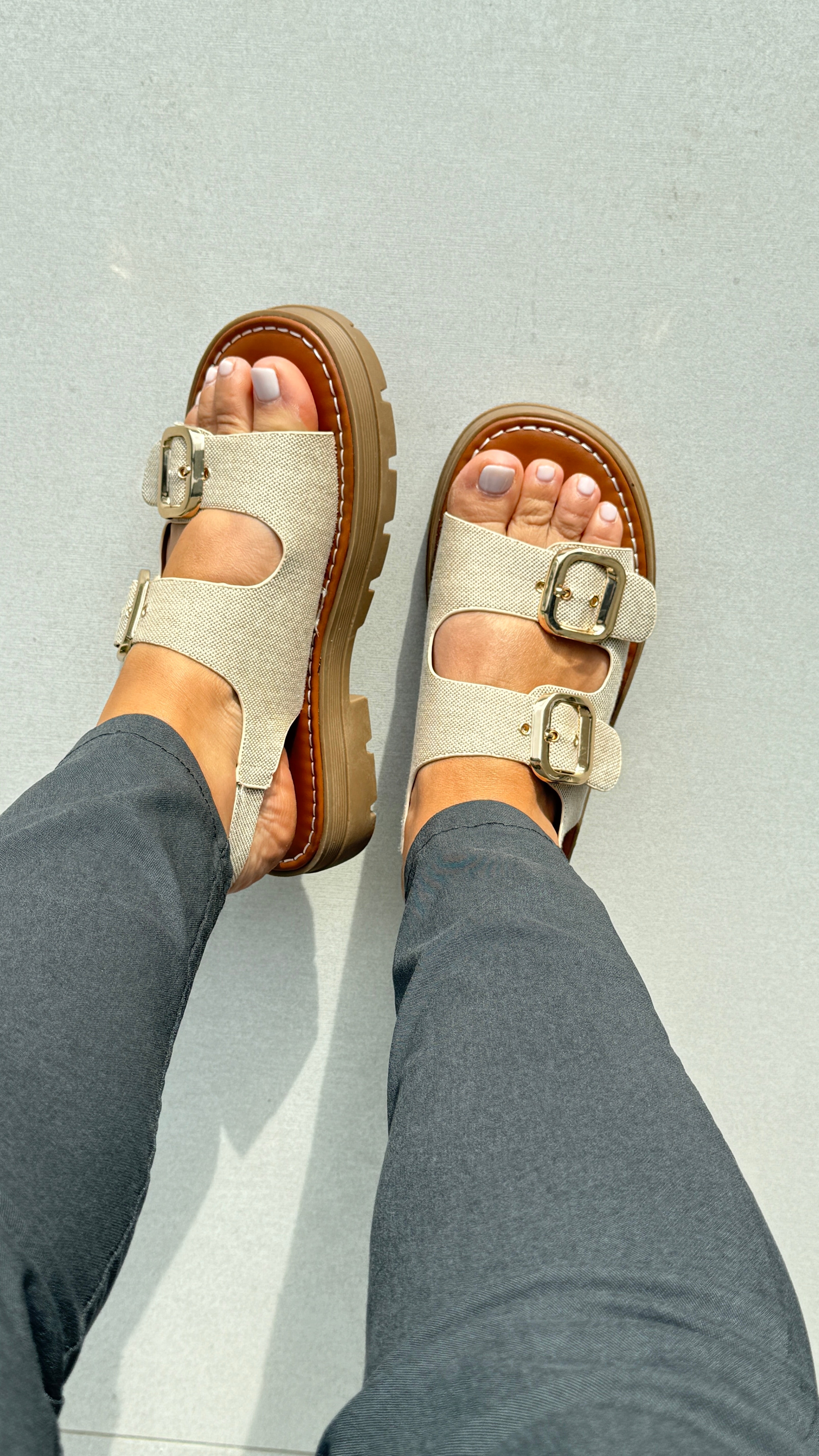 Destina Buckle Sandals