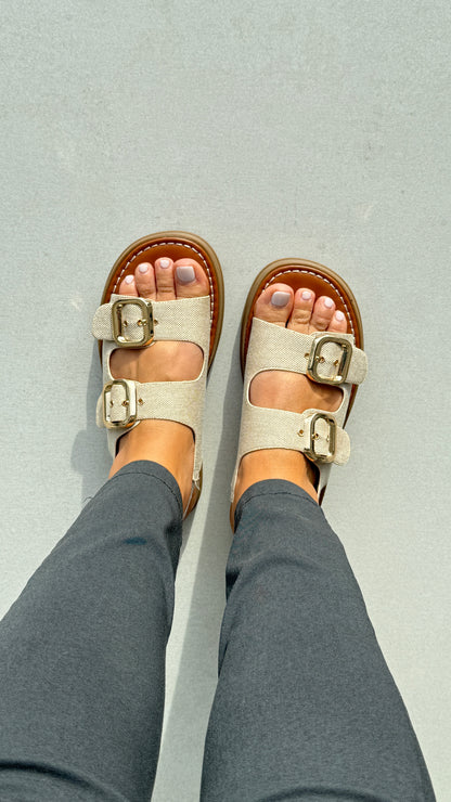 Destina Buckle Sandals