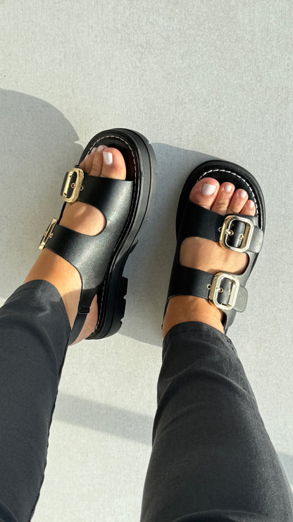 Destina Buckle Sandals