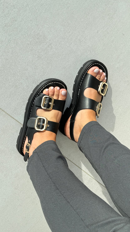 Destina Buckle Sandals