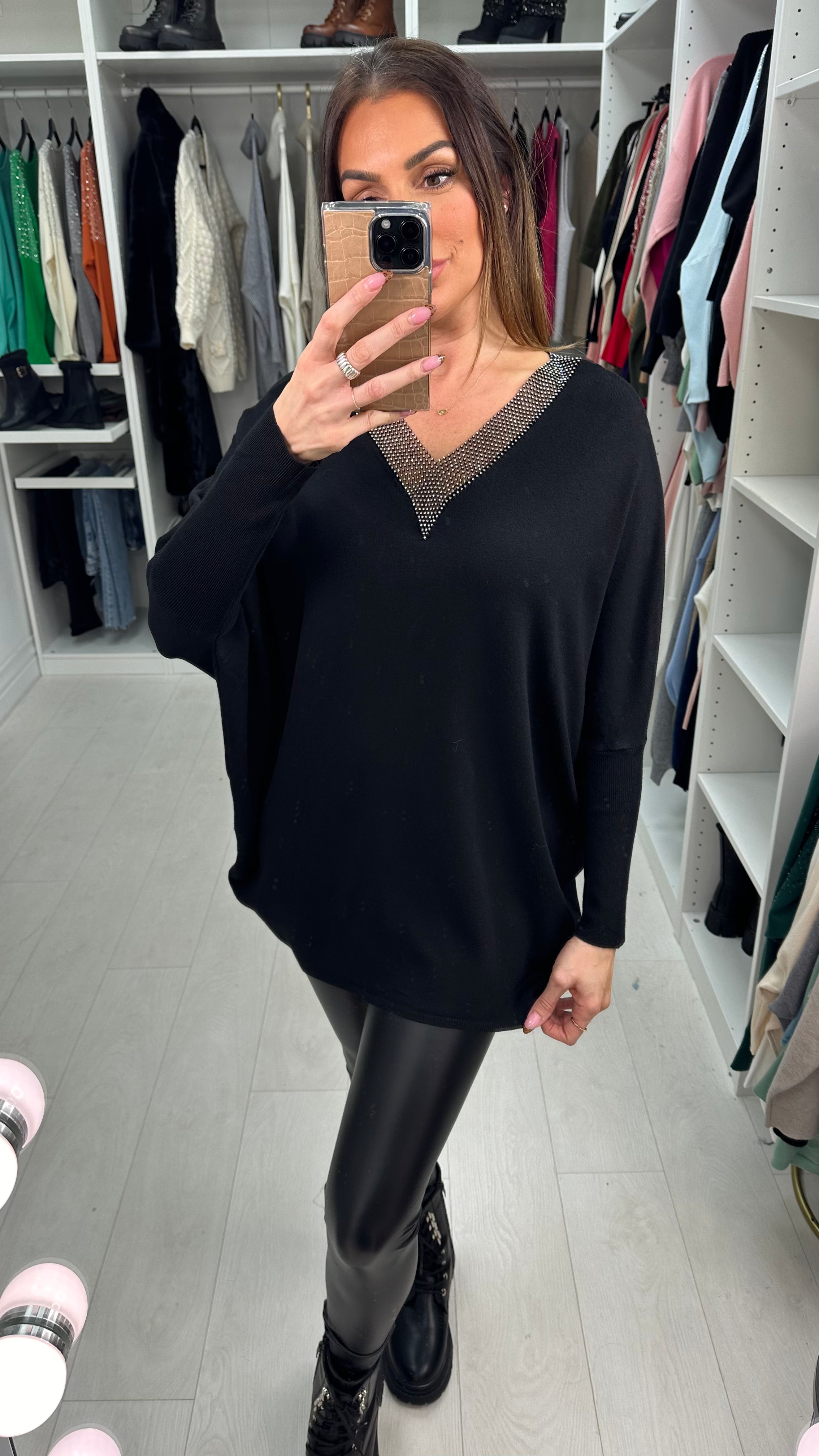 Gonzalo Diamante V Neck Supersoft Jumper