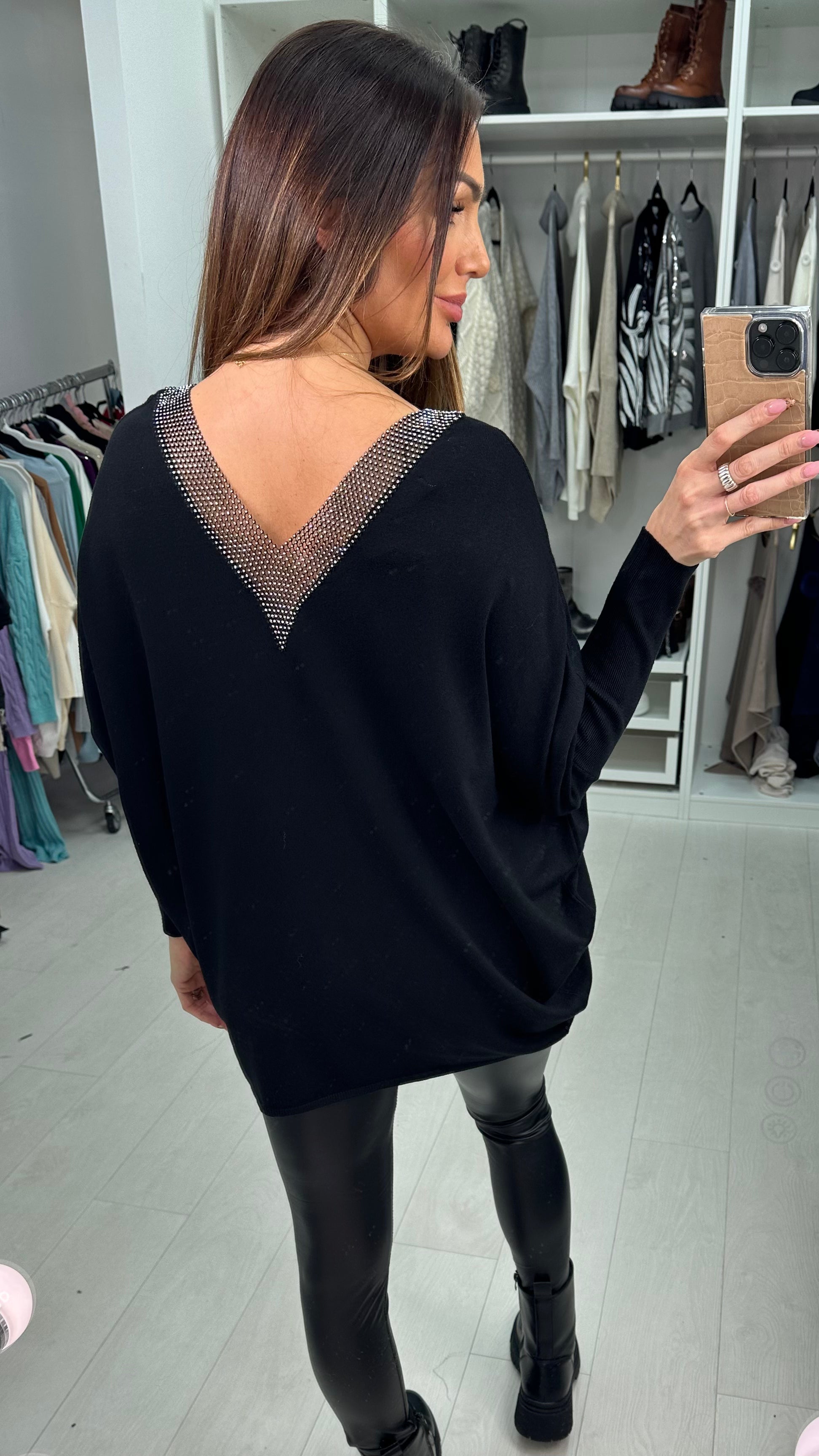 Gonzalo Diamante V Neck Supersoft Jumper
