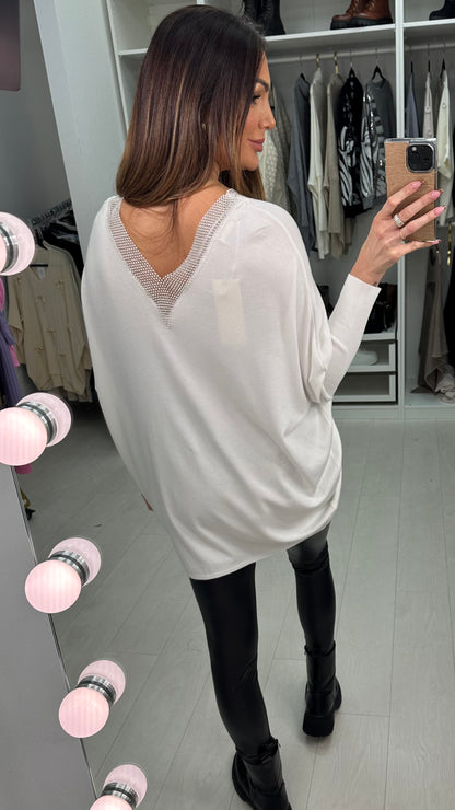 Gonzalo Diamante V Neck Supersoft Jumper