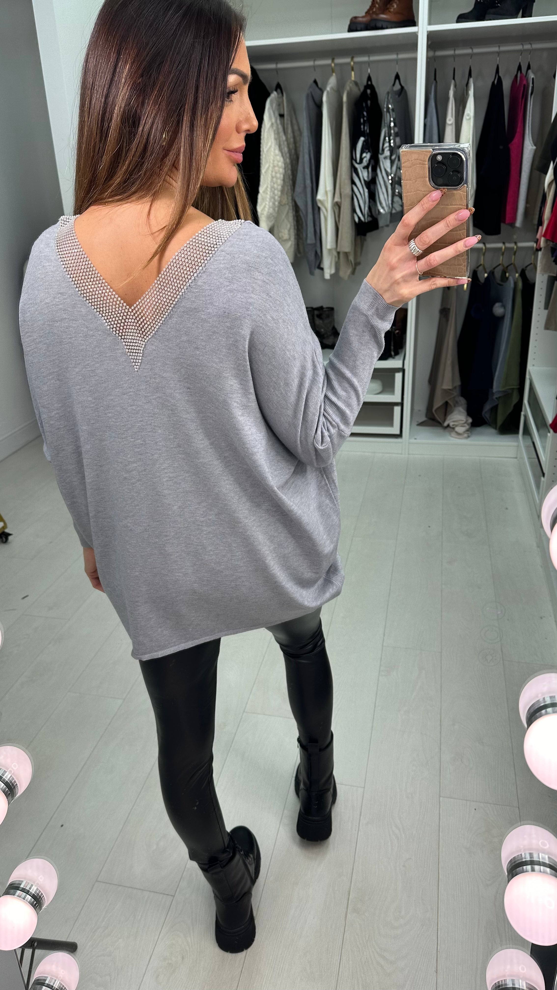 Gonzalo Diamante V Neck Supersoft Jumper