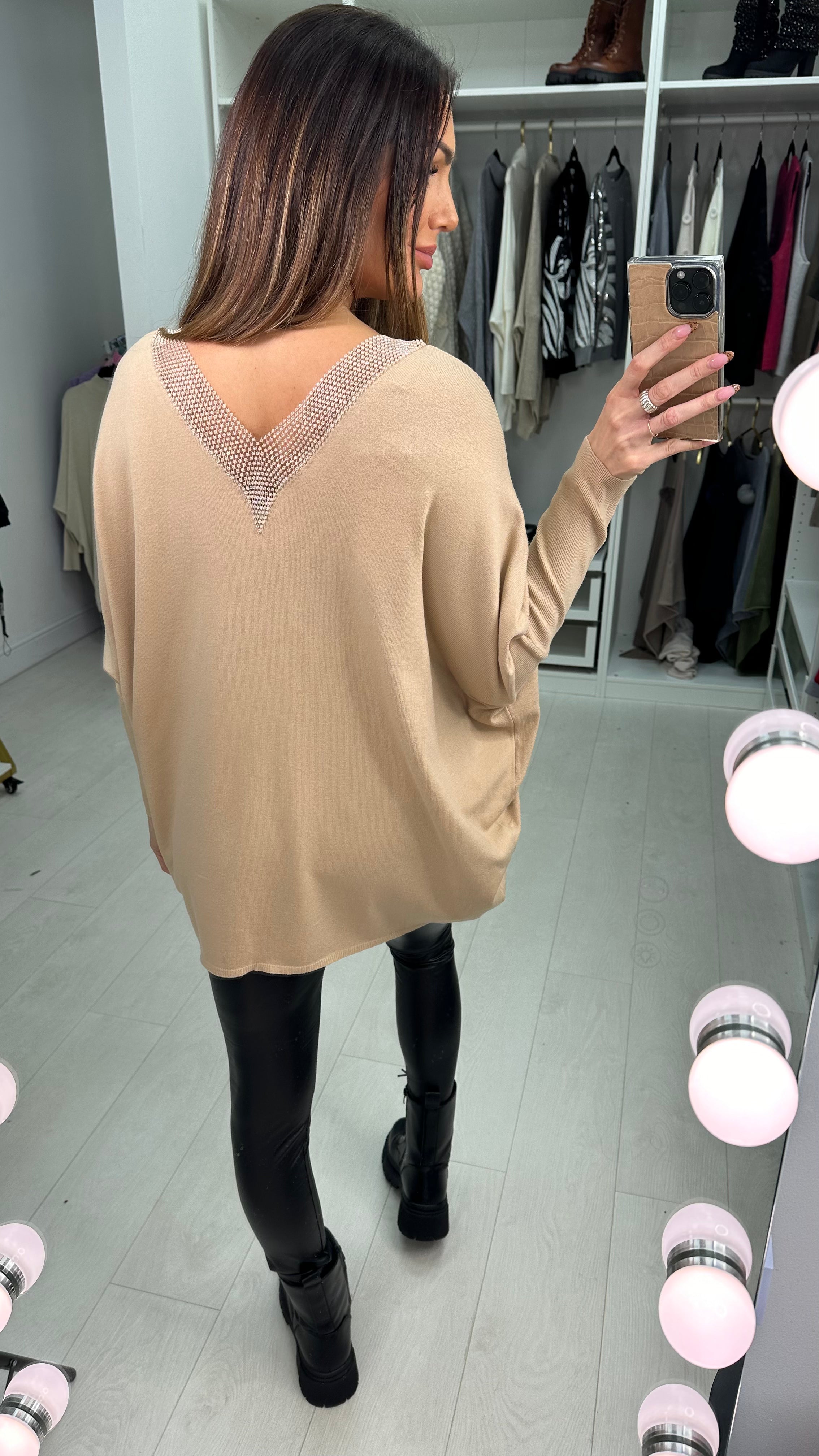 Gonzalo Diamante V Neck Supersoft Jumper