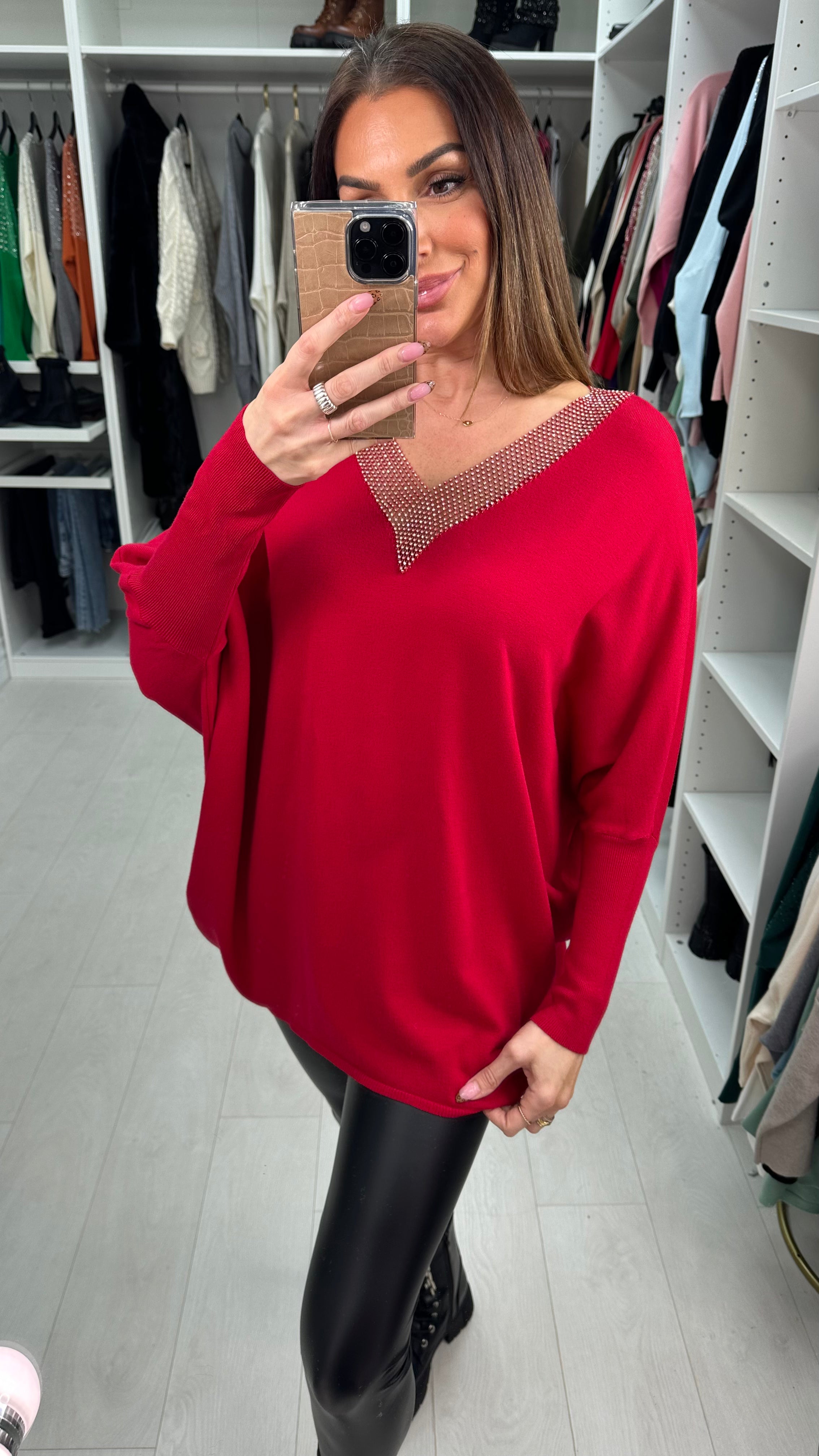 Gonzalo Diamante V Neck Supersoft Jumper