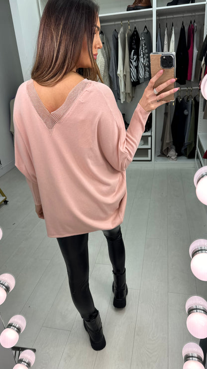 Gonzalo Diamante V Neck Supersoft Jumper