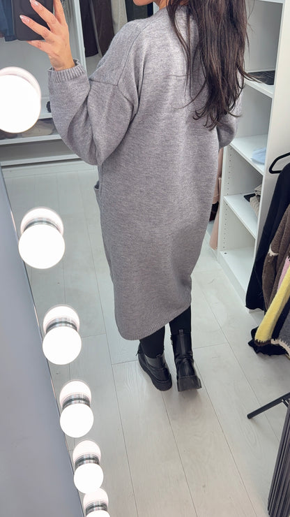 Tammie Plain 2 Piece Cardigan Set