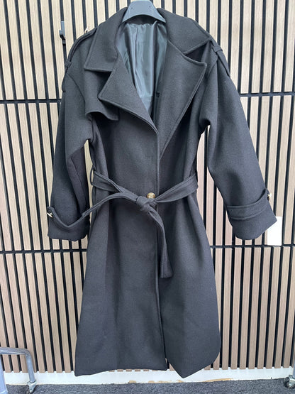 Izzie Belted Longline Coat