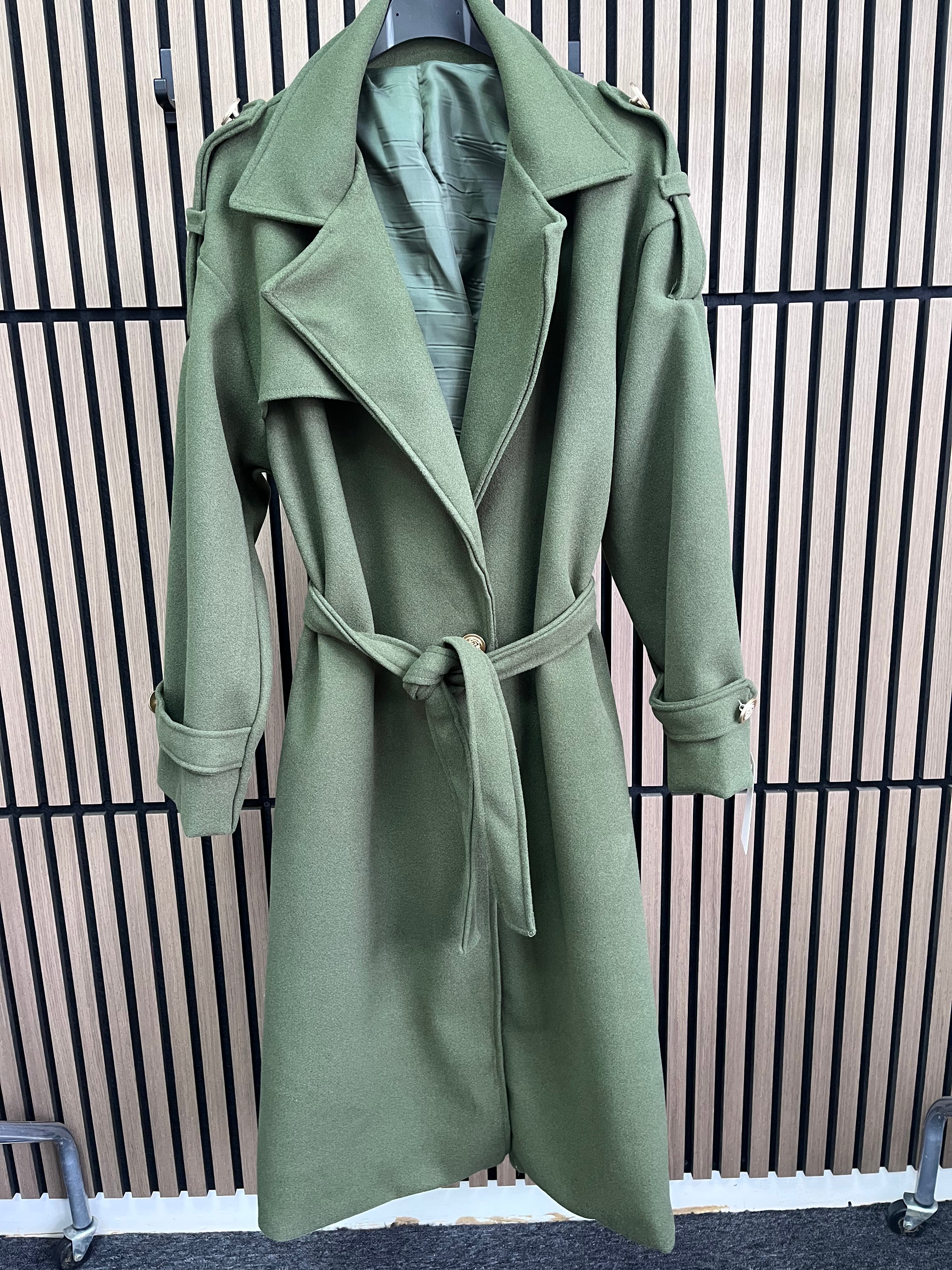 Izzie Belted Longline Coat