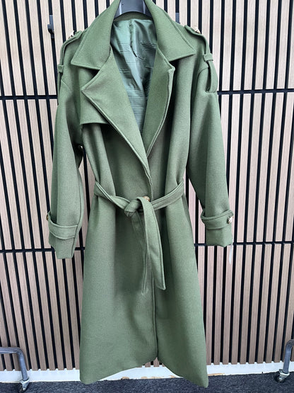 Izzie Belted Longline Coat