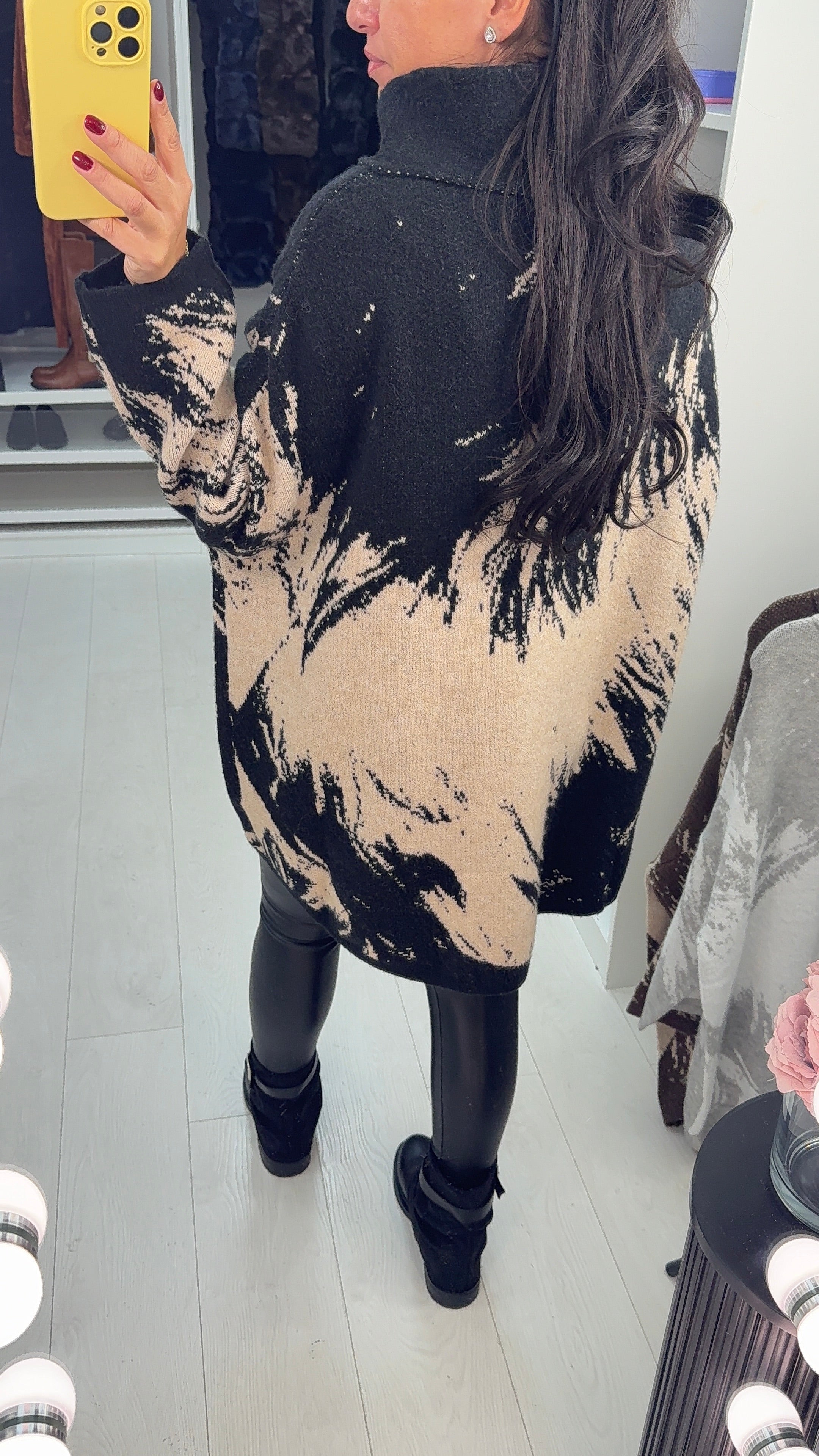 Florence Super Soft High Neck Oversized Jumper