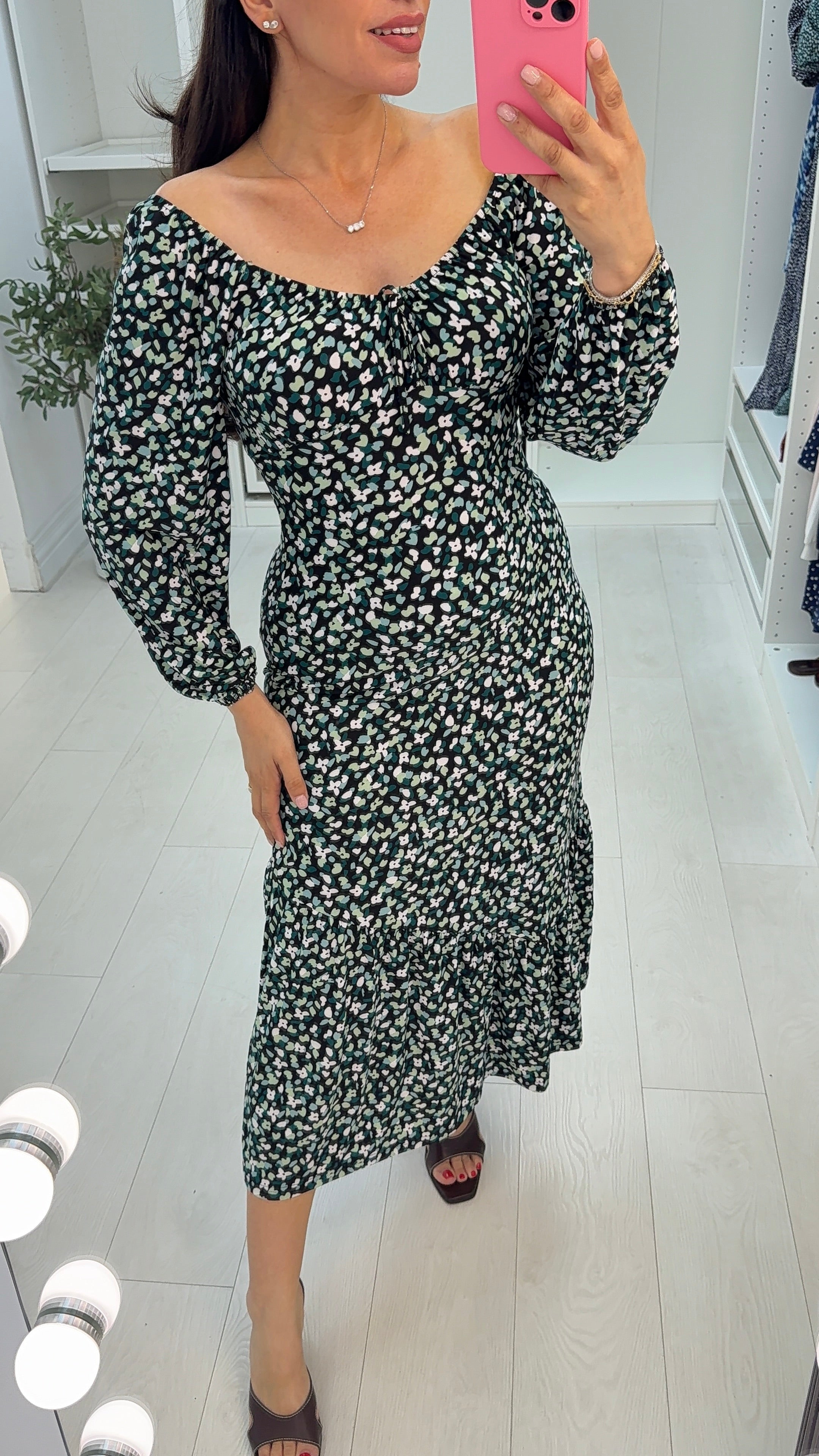 Elvis Floral Stretch Dress