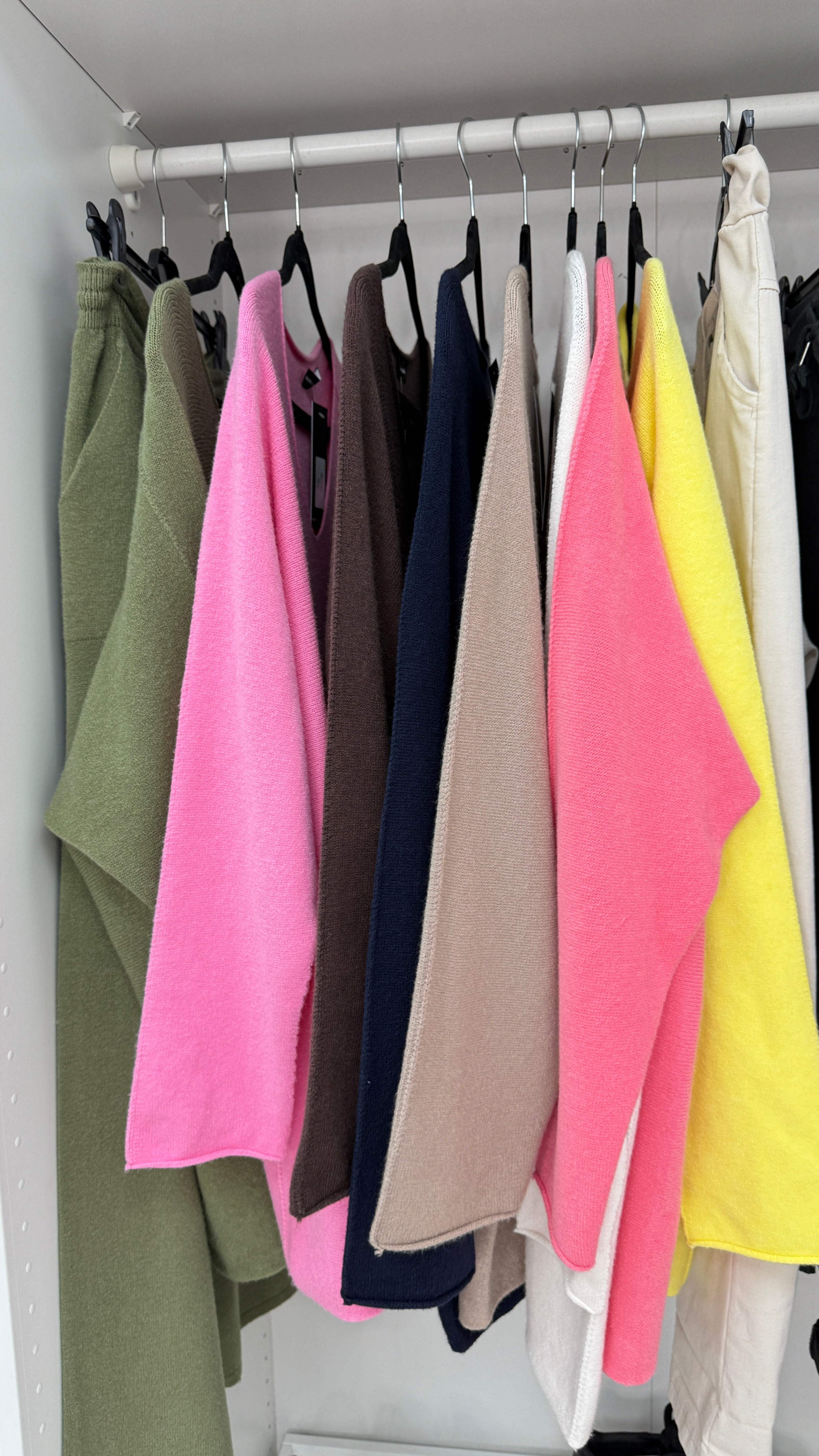 Eden Super Soft Plain V Neck Jumper