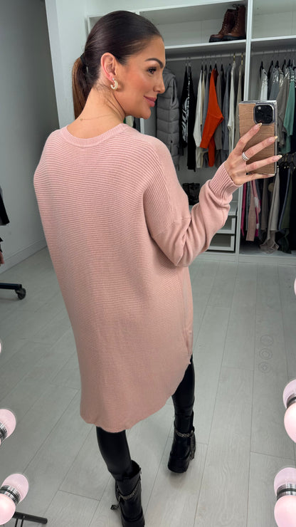 Anise Pocket Front Detailed Jumper Dress