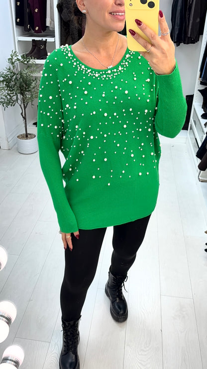 Hannah Pearl Embellished Jumper