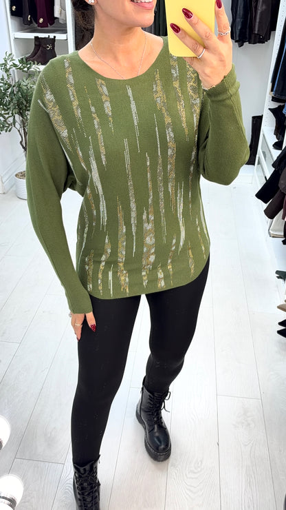Dune Embellished Loose Fit Jumper
