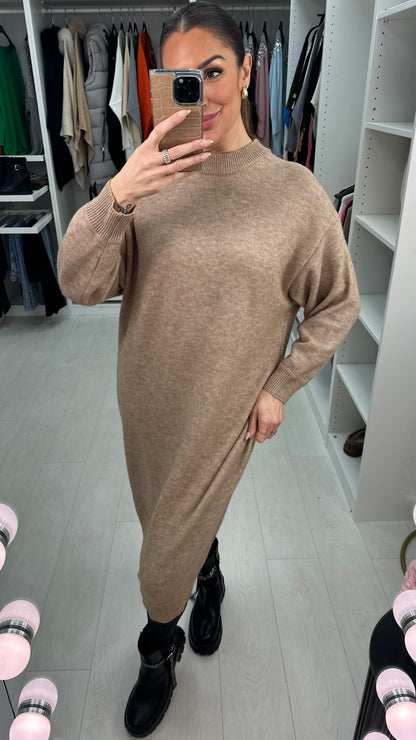 Giovanna Knitted Midi Jumper Dress