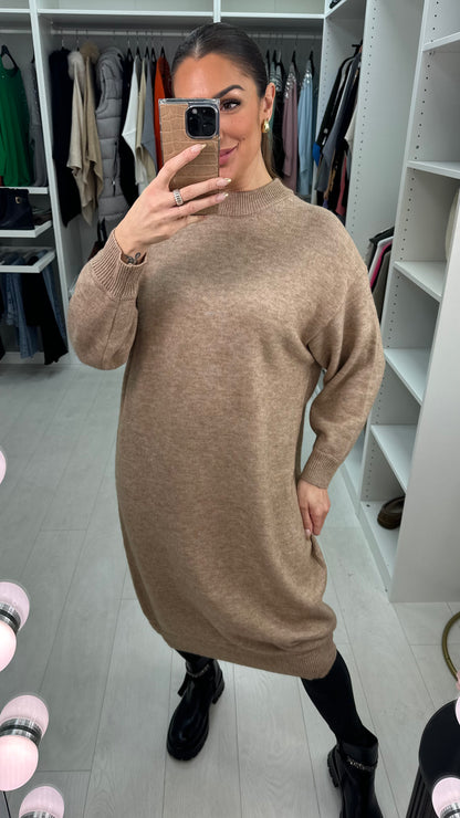 Giovanna Knitted Midi Jumper Dress