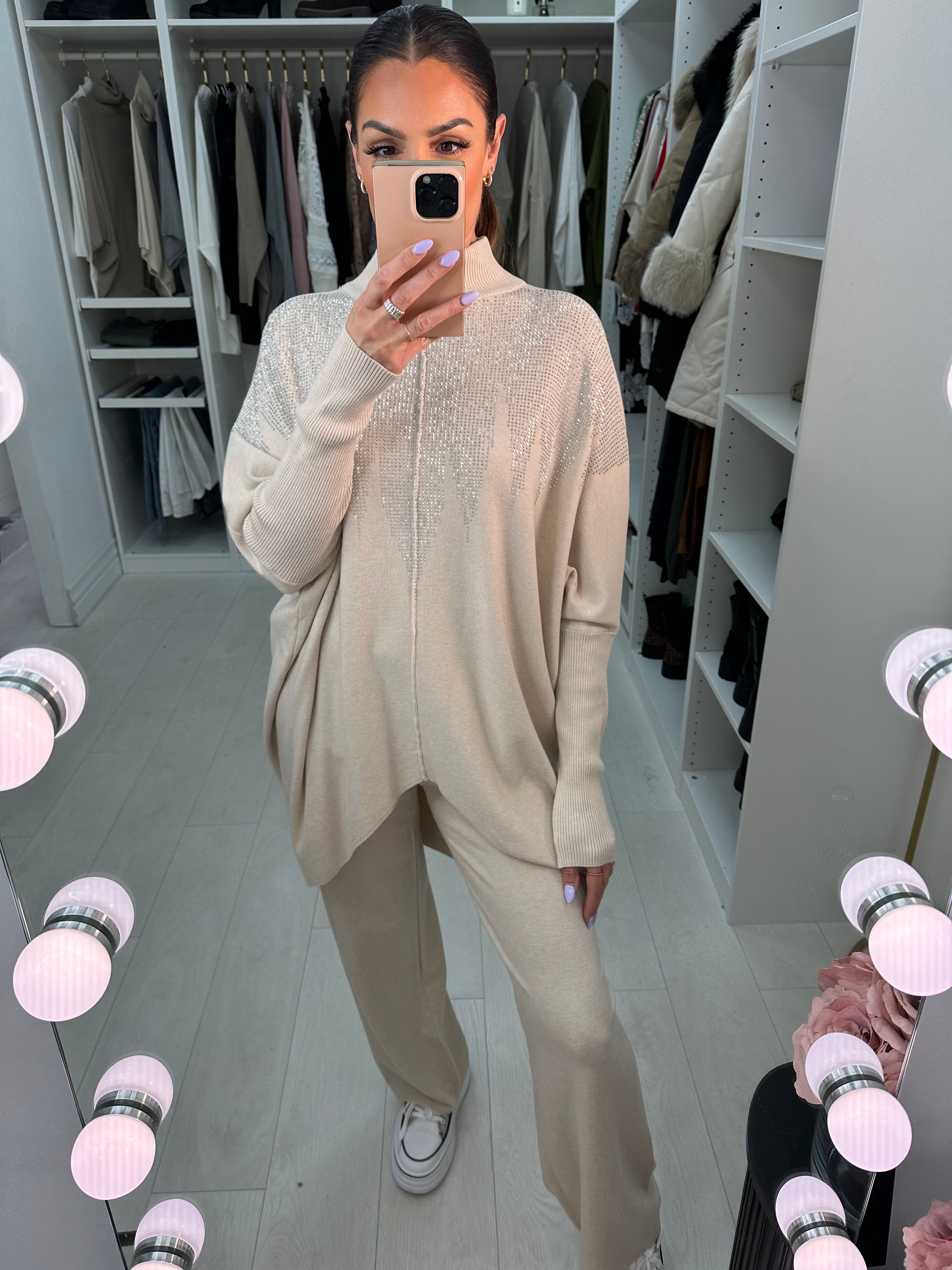 Jerika Diamante Detail Loungeset