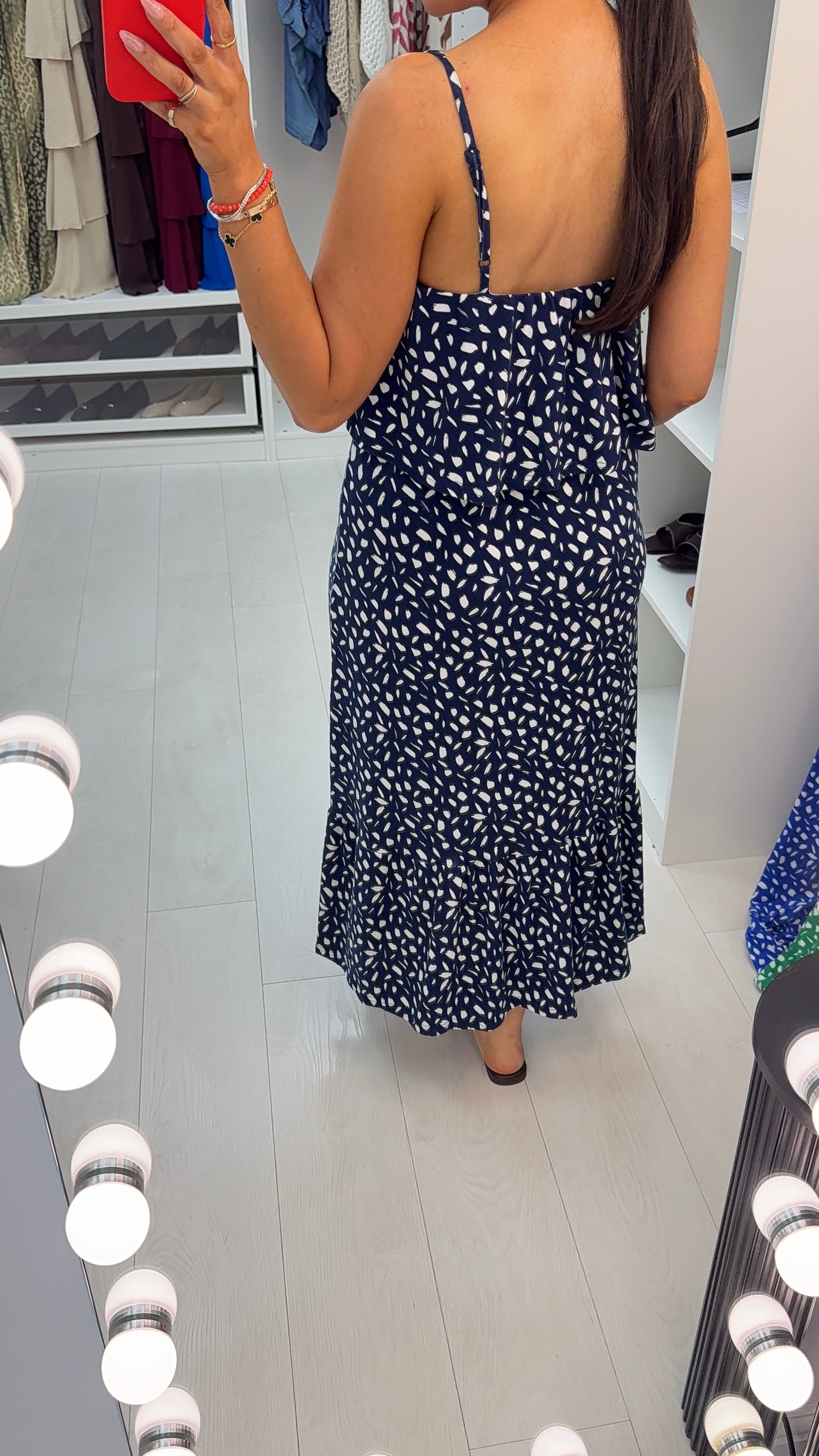 Loulla Strappy Loose Fit Maxi Dress
