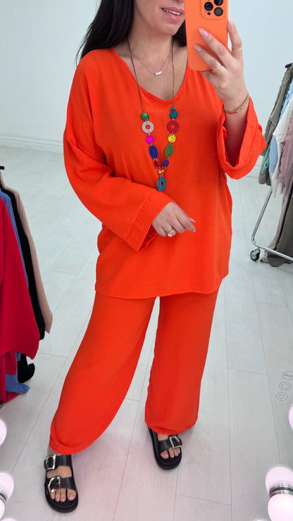 Suzanna Loose Fit Trouser Set