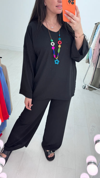 Suzanna Loose Fit Trouser Set