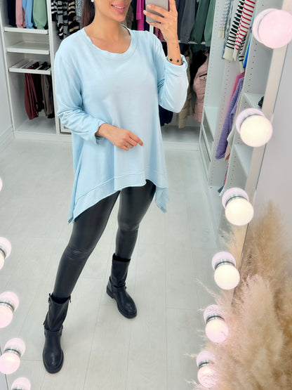 Zola Longline Round Neck Tunic