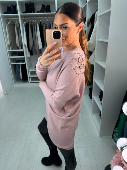 Jess Diamond Flower Jumper