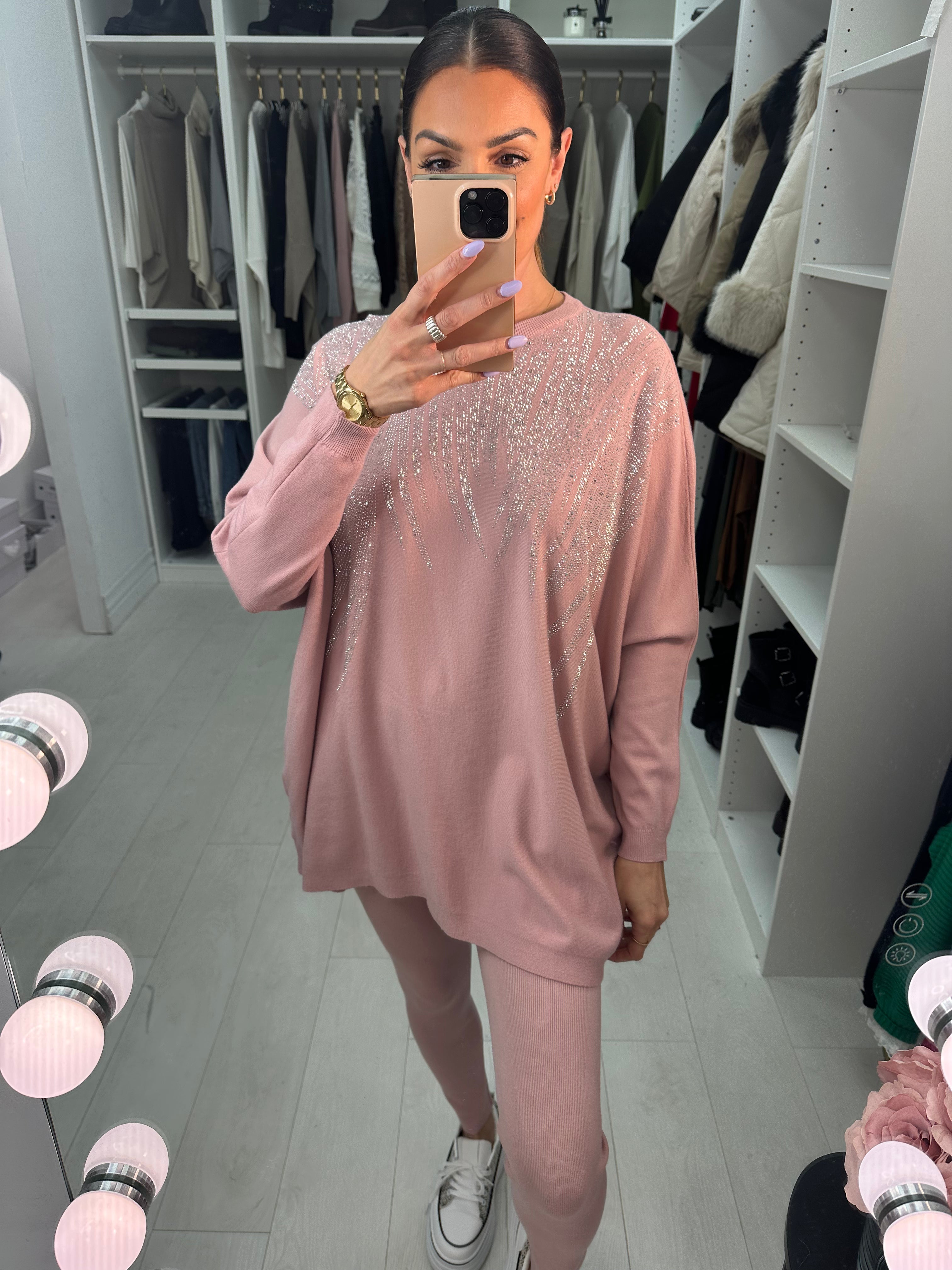 Emilia Diamante Detail Loungeset