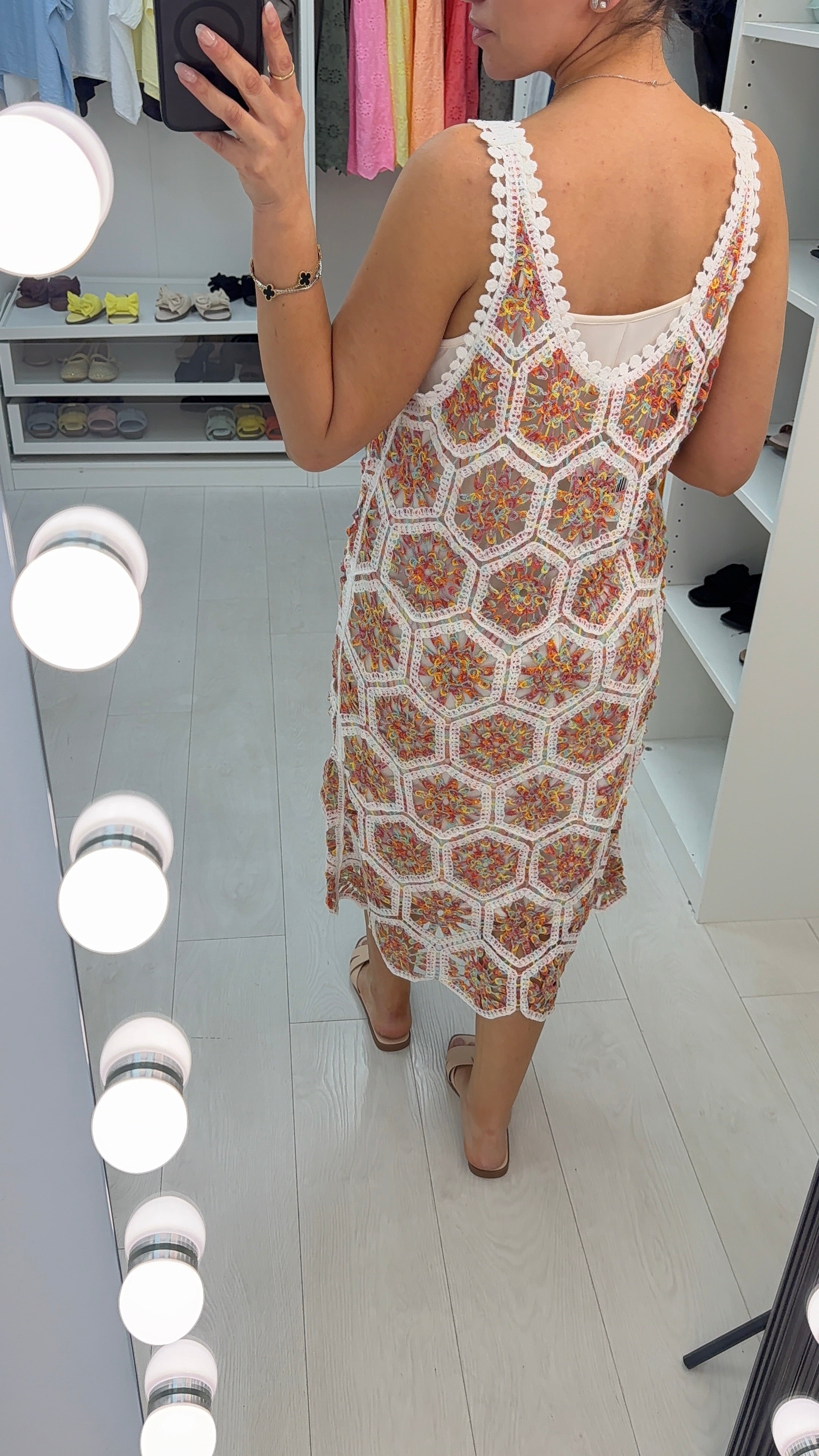 Savonna Loose Fit Crochet Dress