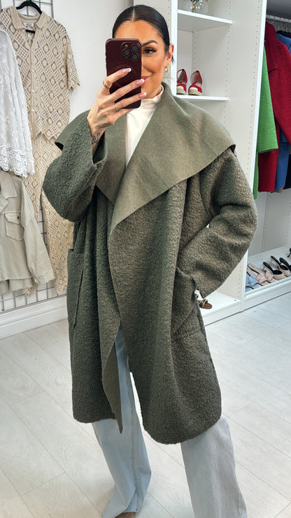 Damina Boucle Waterfall Jacket