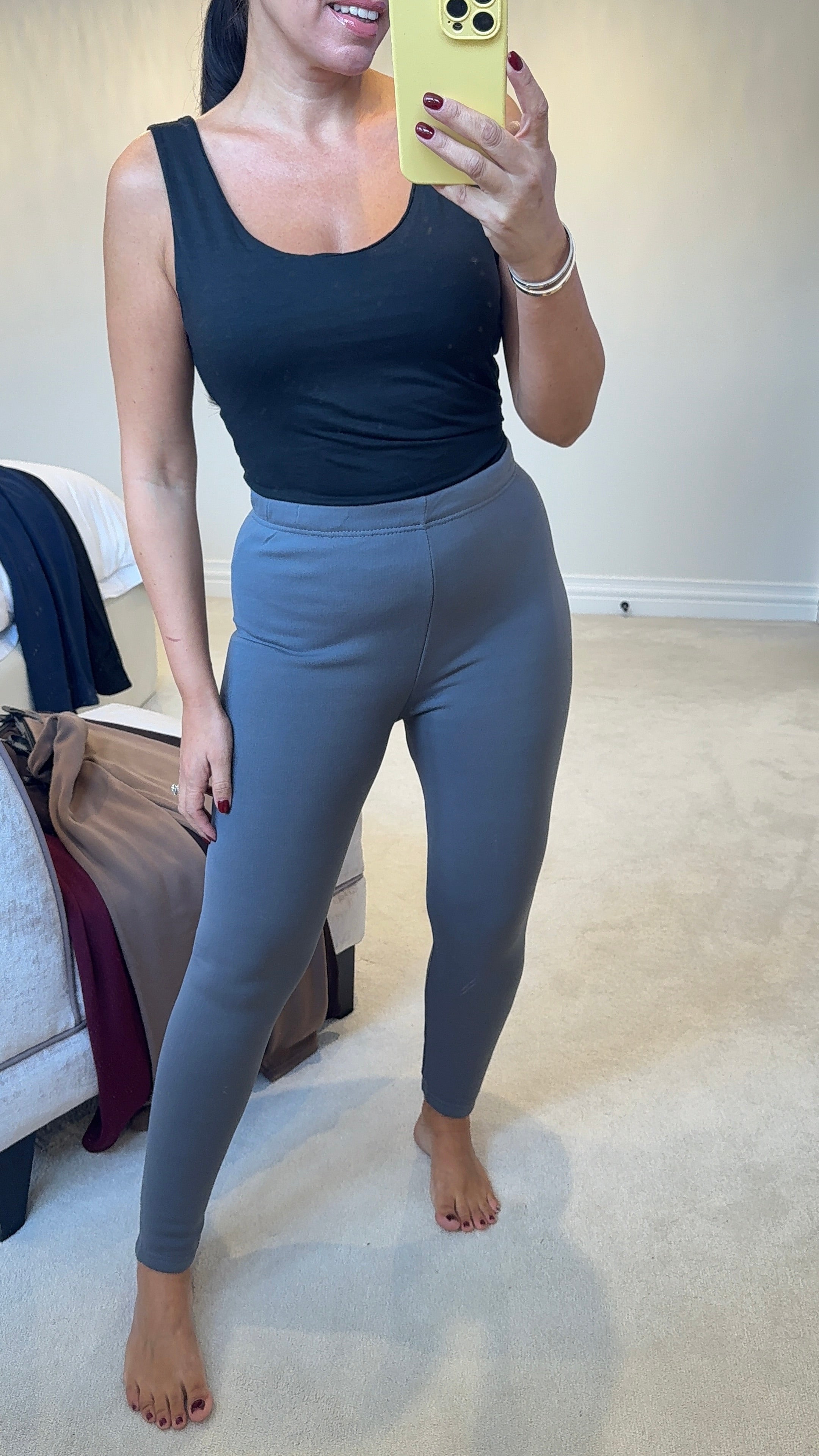 Moda Plain Thermal Leggings