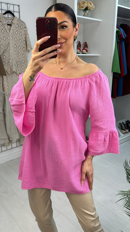 Daytona Cheesecloth Loose Fit Top