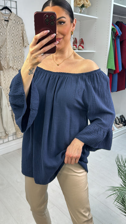 Daytona Cheesecloth Loose Fit Top