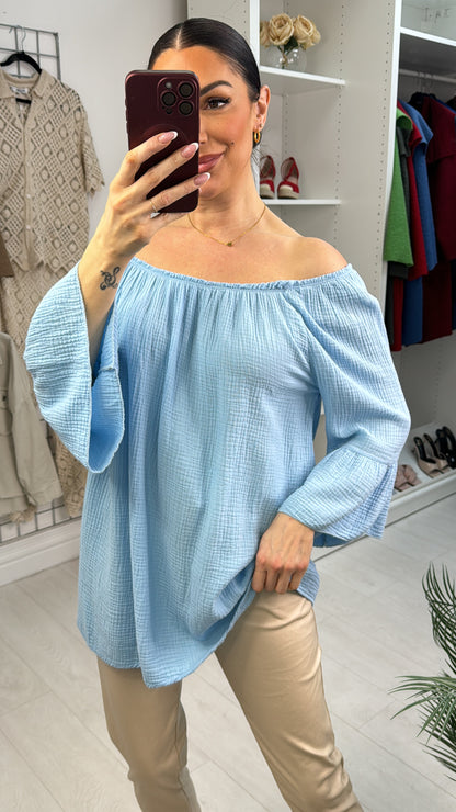 Daytona Cheesecloth Loose Fit Top