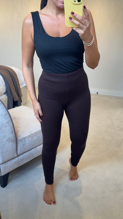Moda Plain Thermal Leggings