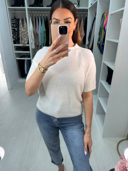 Keisha Short Sleeve Round Neck Jumper