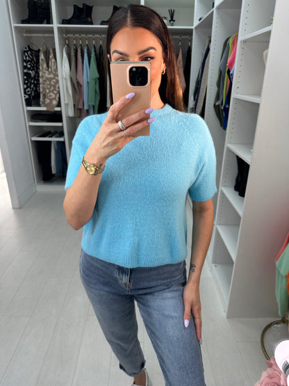 Keisha Short Sleeve Round Neck Jumper