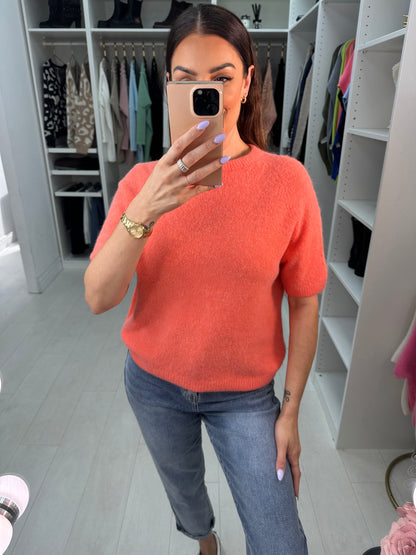 Keisha Short Sleeve Round Neck Jumper