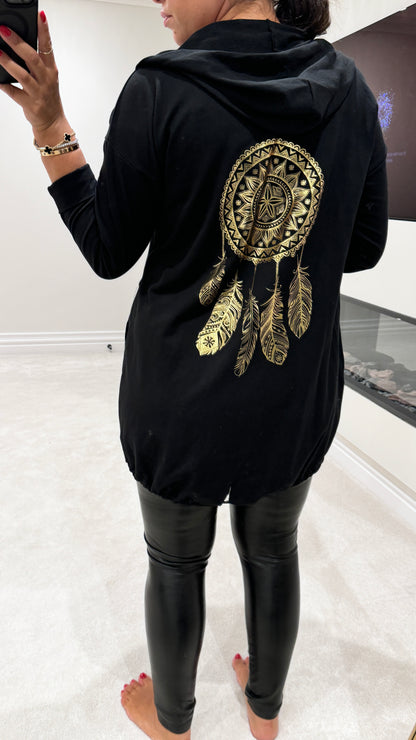 Tania Dreamcatcher Detail Hooded Jacket
