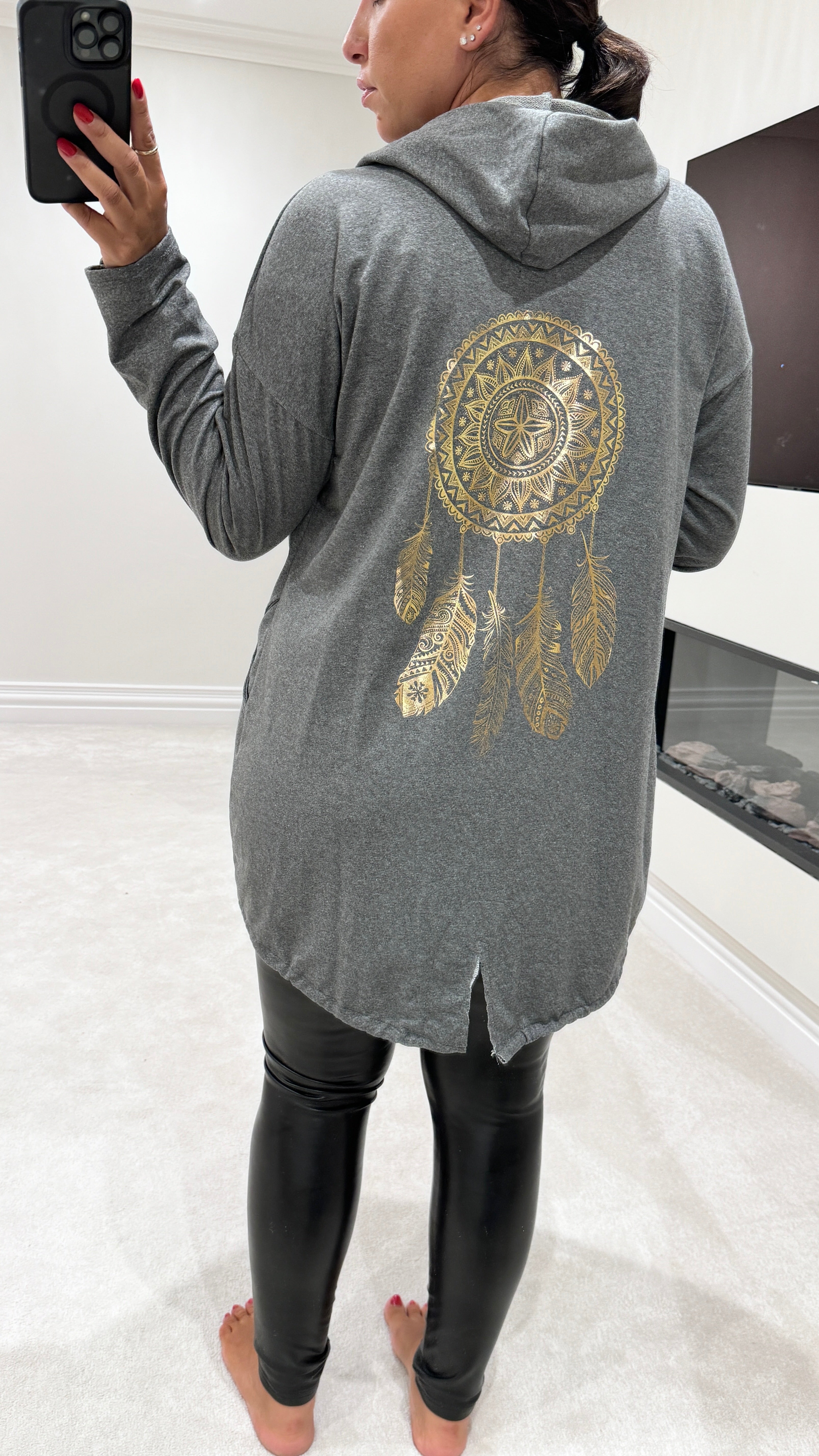 Tania Dreamcatcher Detail Hooded Jacket