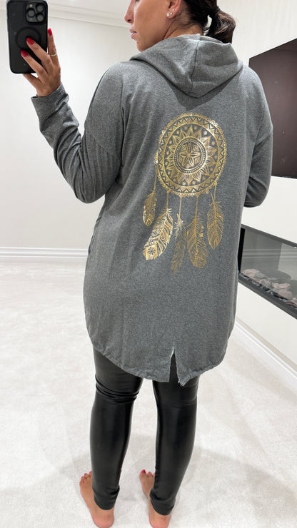 Tania Dreamcatcher Detail Hooded Jacket