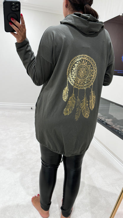 Tania Dreamcatcher Detail Hooded Jacket